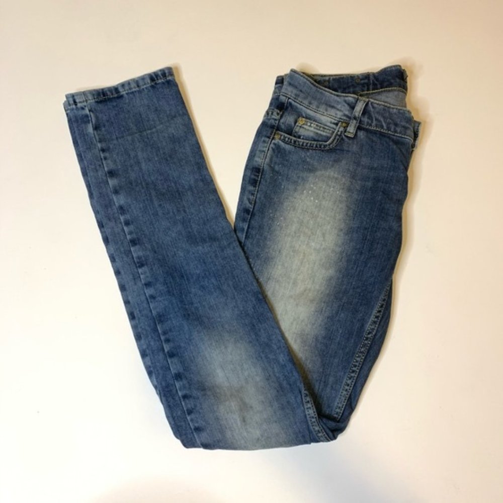 Zara Straight Cut‎ Faded Jeans